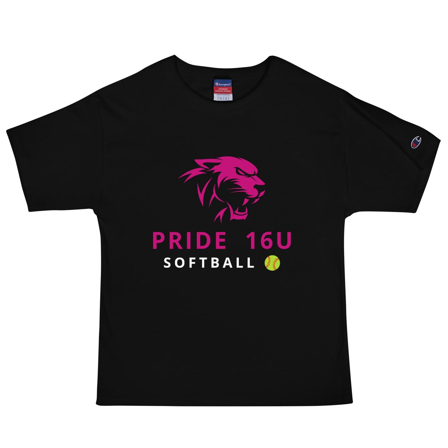 Signature | Champion T-Shirt | NNY Pride Softball | Fastpitch Elite Logo
