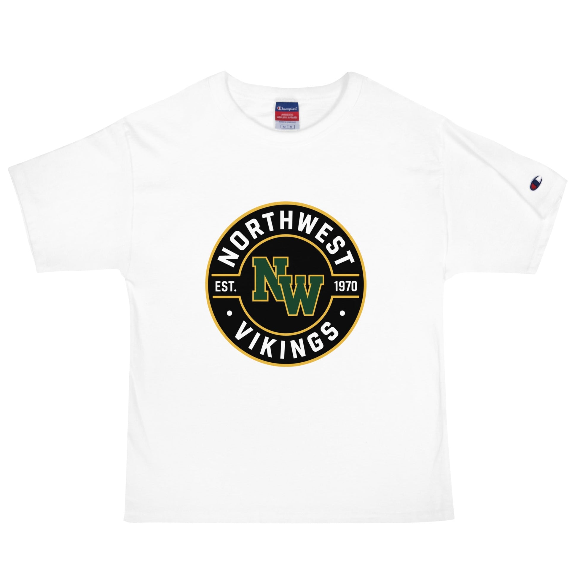 Signature | Champion T-Shirt | Northwest High School | Badge Logo