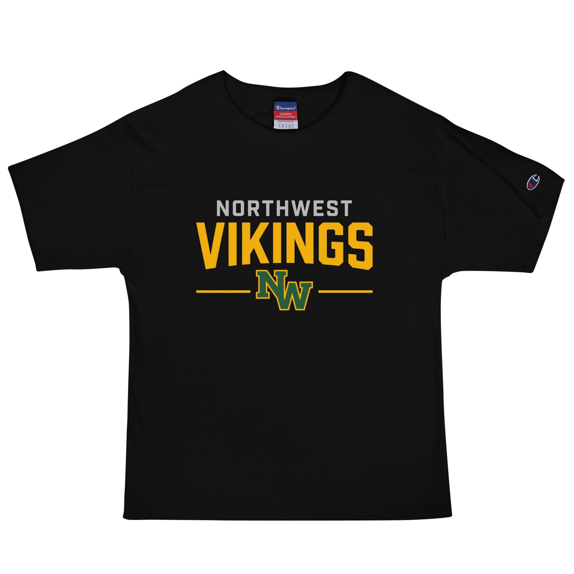 Signature | Champion T-Shirt | Northwest High School | Vikings Logo
