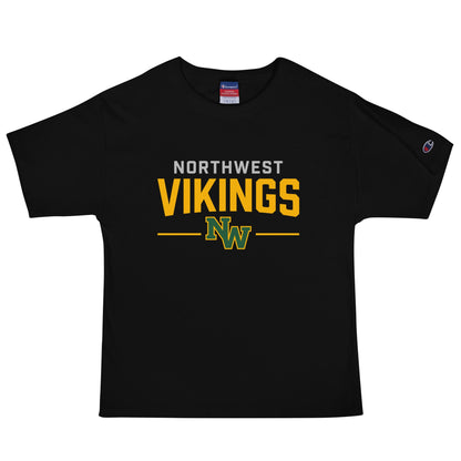 Signature | Champion T-Shirt | Northwest High School | Vikings Logo