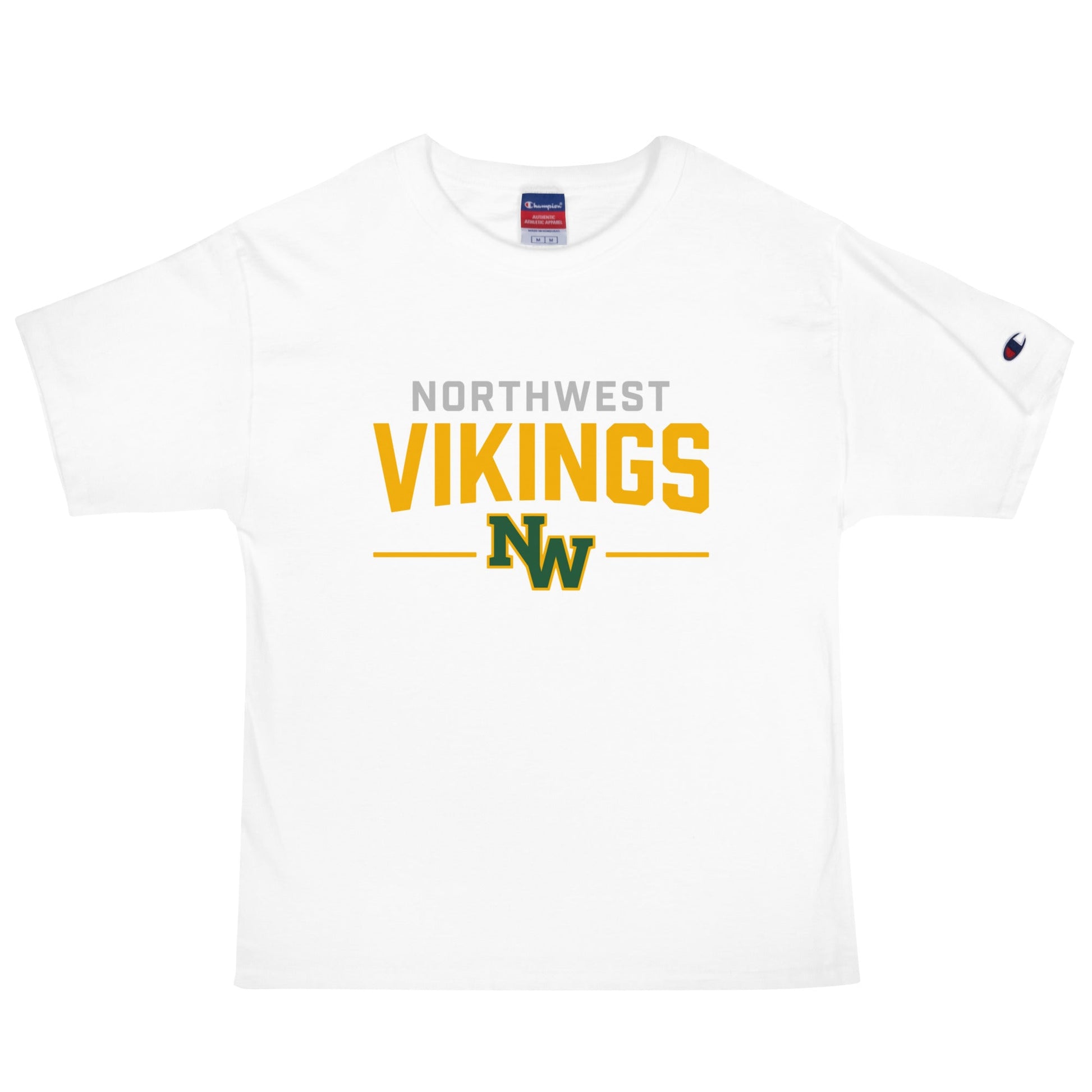 Signature | Champion T-Shirt | Northwest High School | Vikings Logo