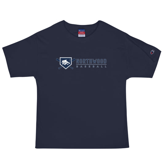 Signature | Champion T-Shirt | Northwood High School Baseball | Valor Logo
