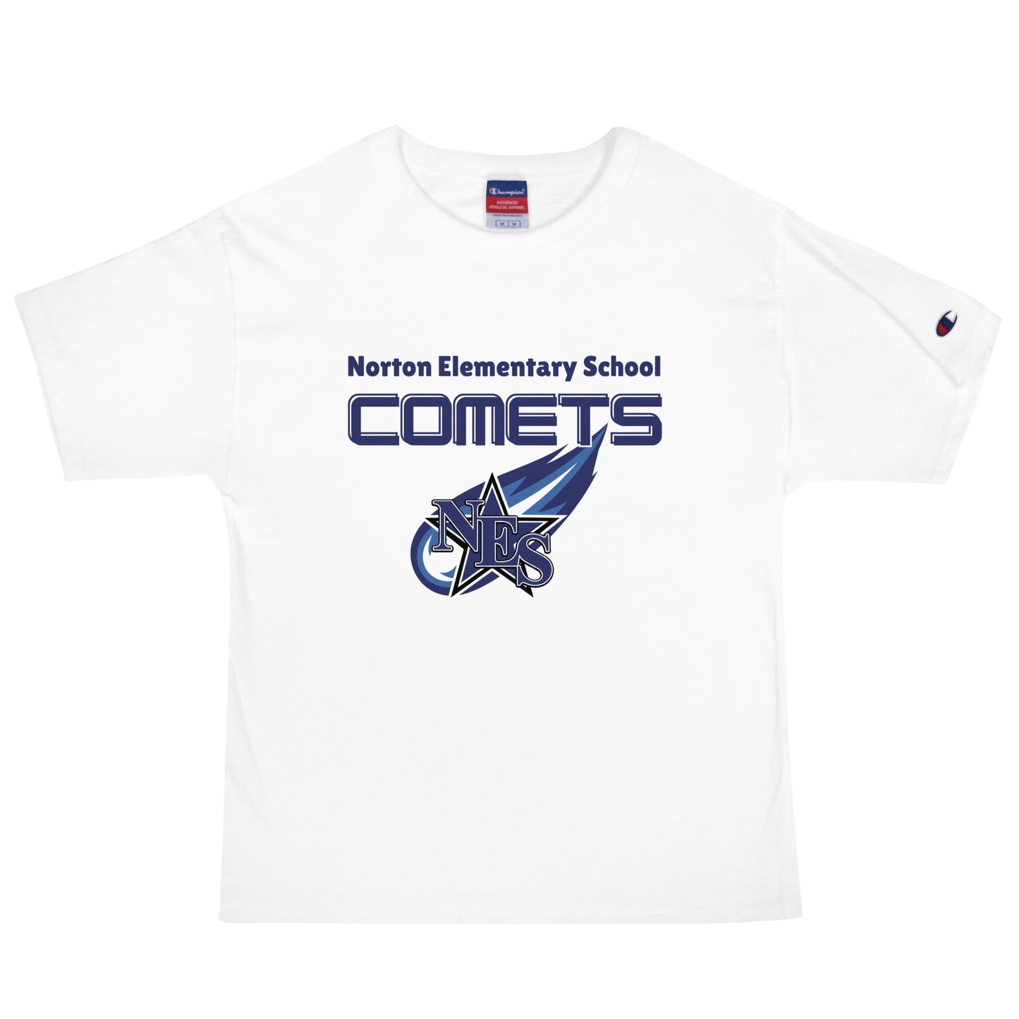 Signature | Champion T-Shirt | Norton Elementary School | Space Script Logo