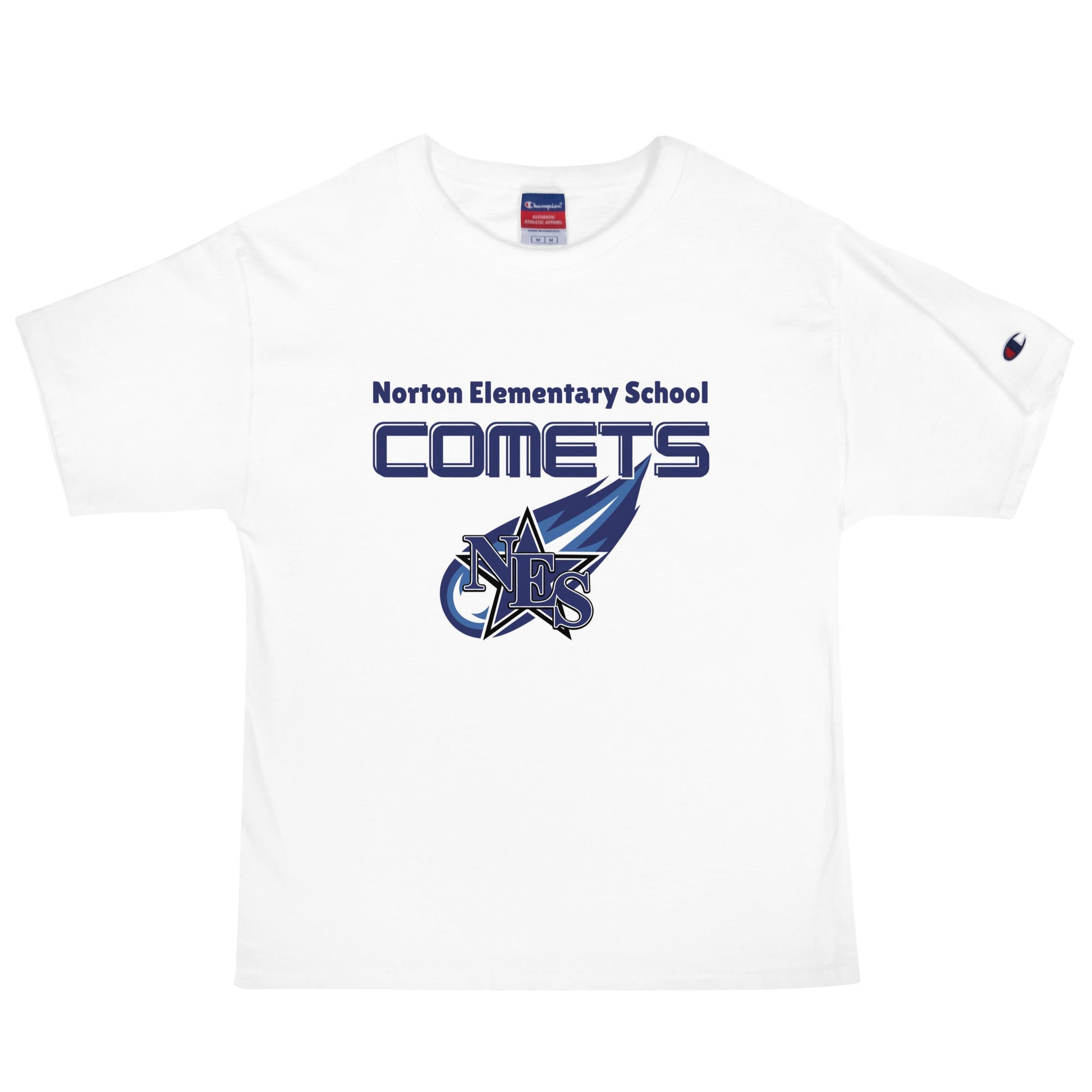 Signature | Champion T-Shirt | Norton Elementary School | Space Script Logo