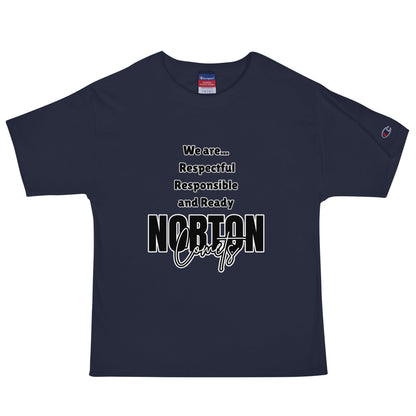 Signature | Champion T-Shirt | Norton Elementary School | We are... Logo
