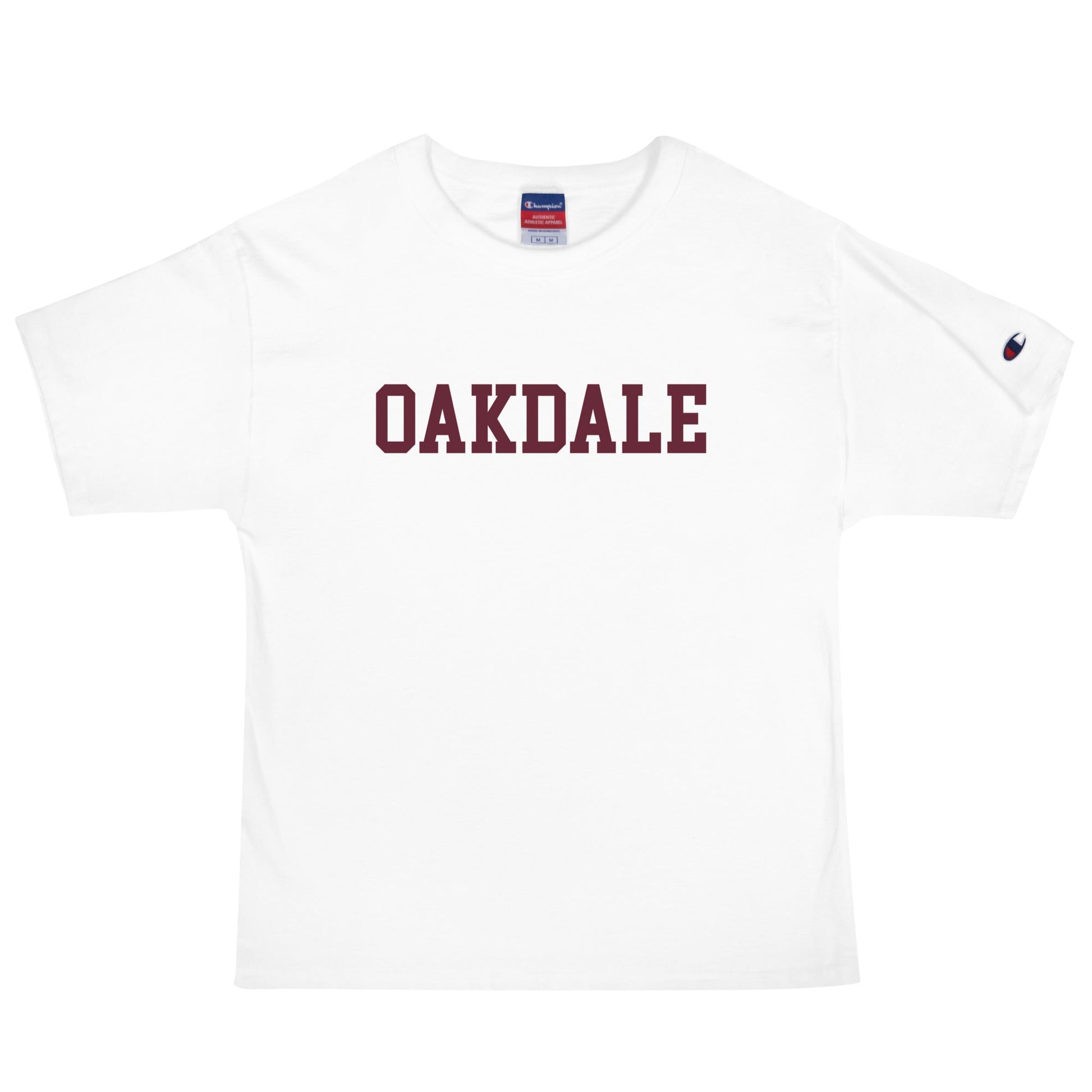 Signature | Champion T-Shirt | Oakdale Youth League | Script Logo