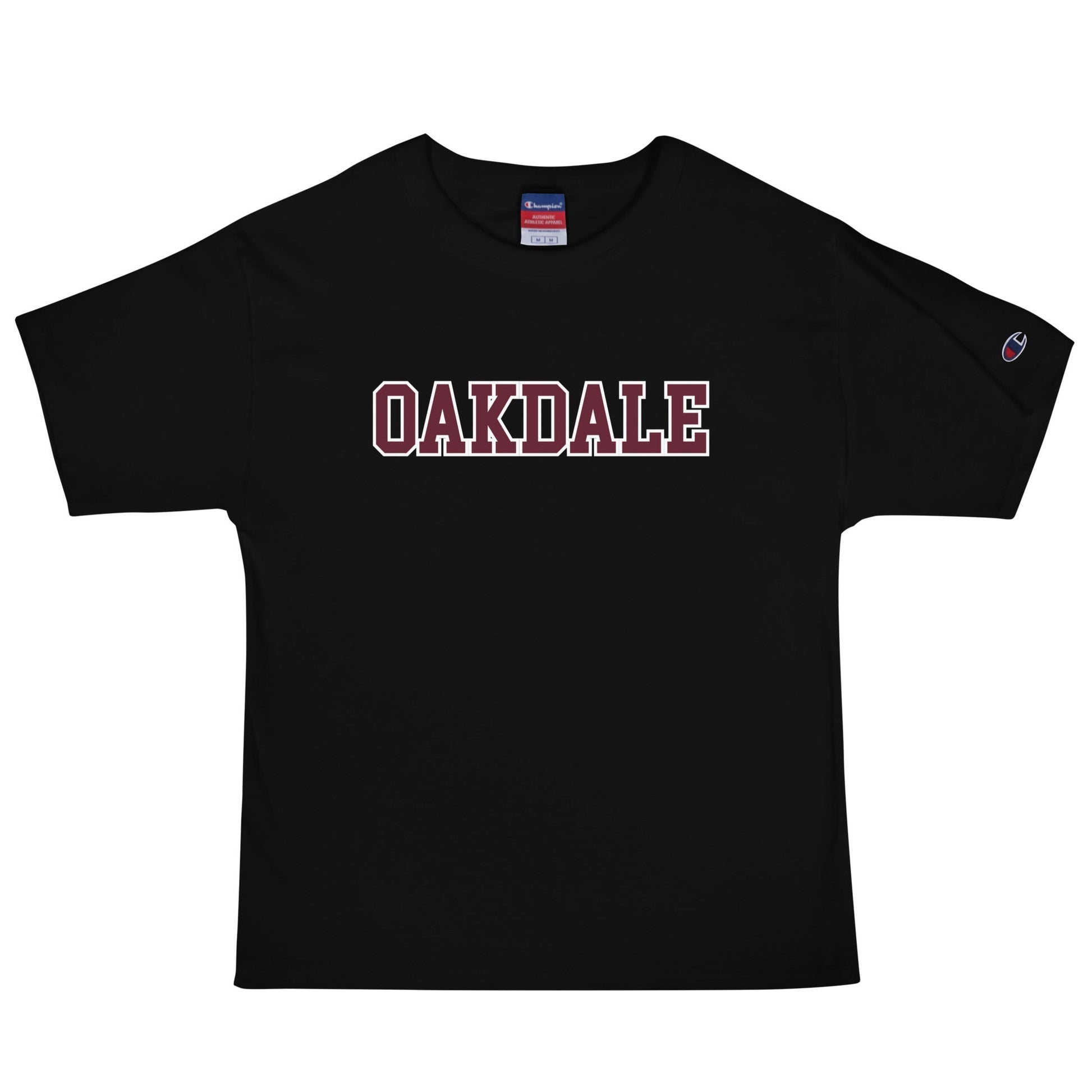 Signature | Champion T-Shirt | Oakdale Youth League | Script Logo