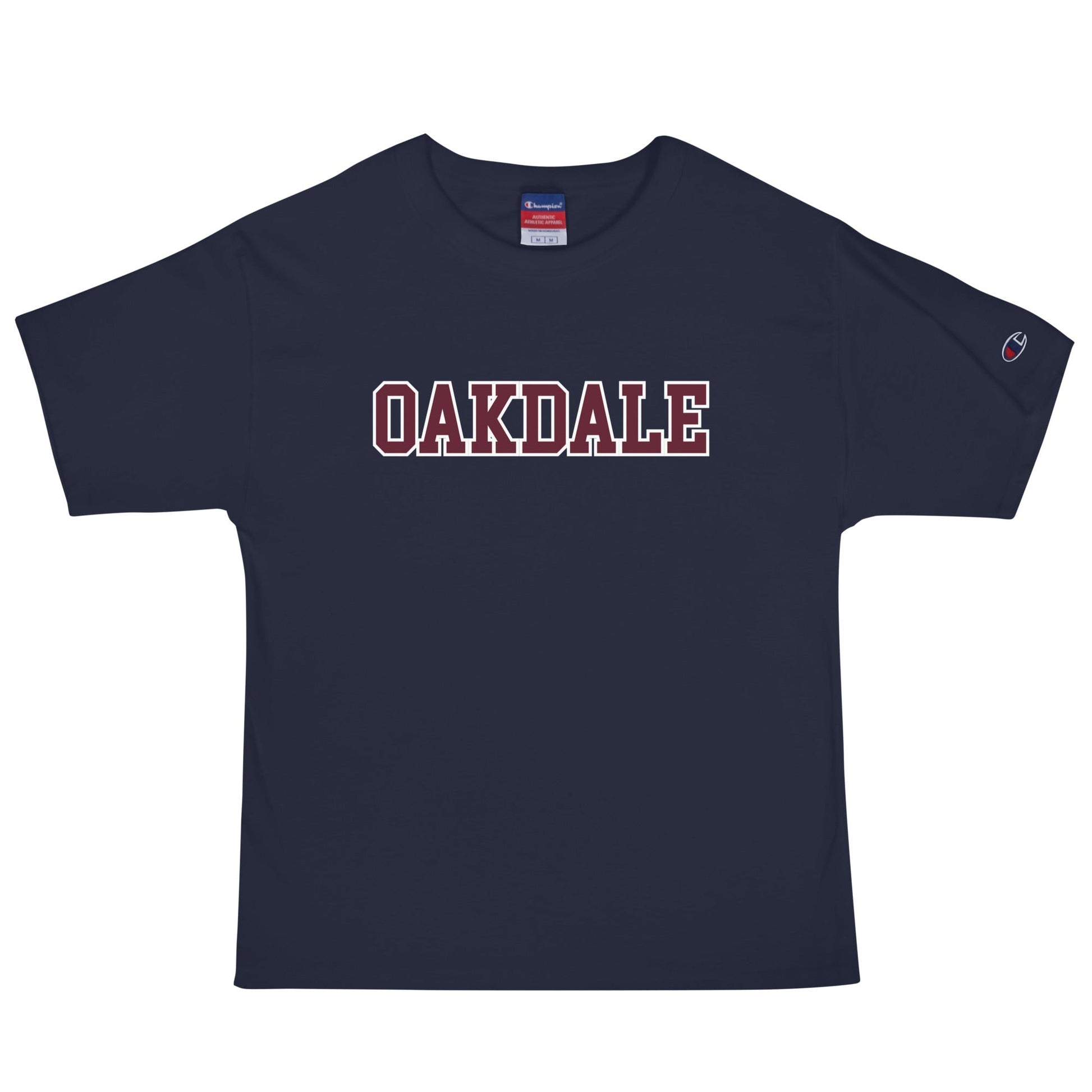 Signature | Champion T-Shirt | Oakdale Youth League | Script Logo