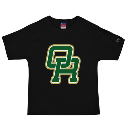 Signature | Champion T-Shirt | Oakridge Flag Football | Varsity Interlock Logo