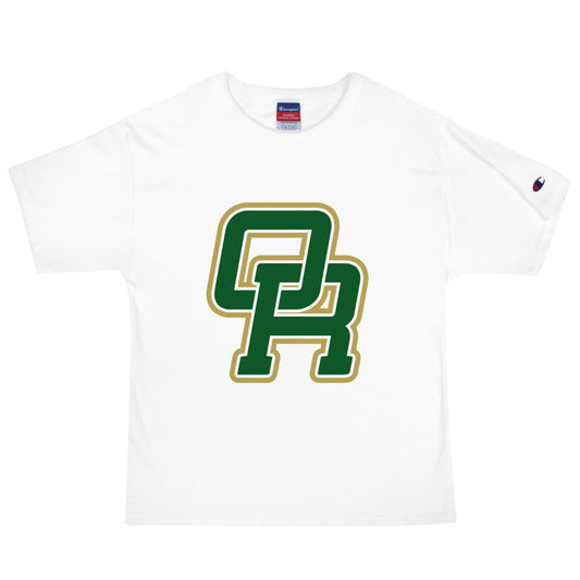 Signature | Champion T-Shirt | Oakridge Flag Football | Varsity Interlock Logo