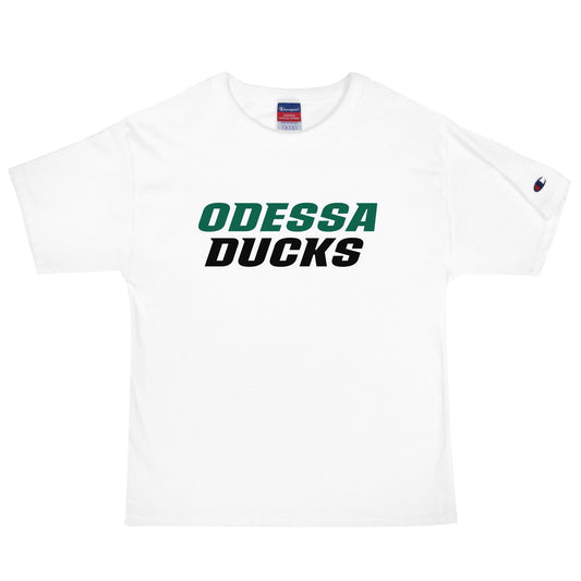 Signature | Champion T-Shirt | Odessa Girls Lacrosse | Odessa Script Logo