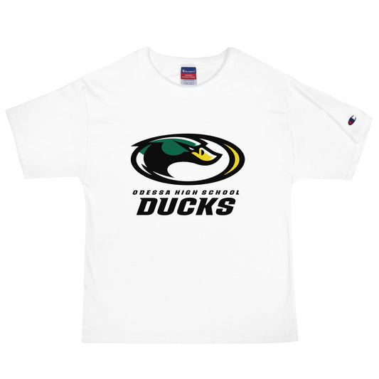 Signature | Champion T-Shirt | Odessa Girls Lacrosse | ODH Ducks Logo