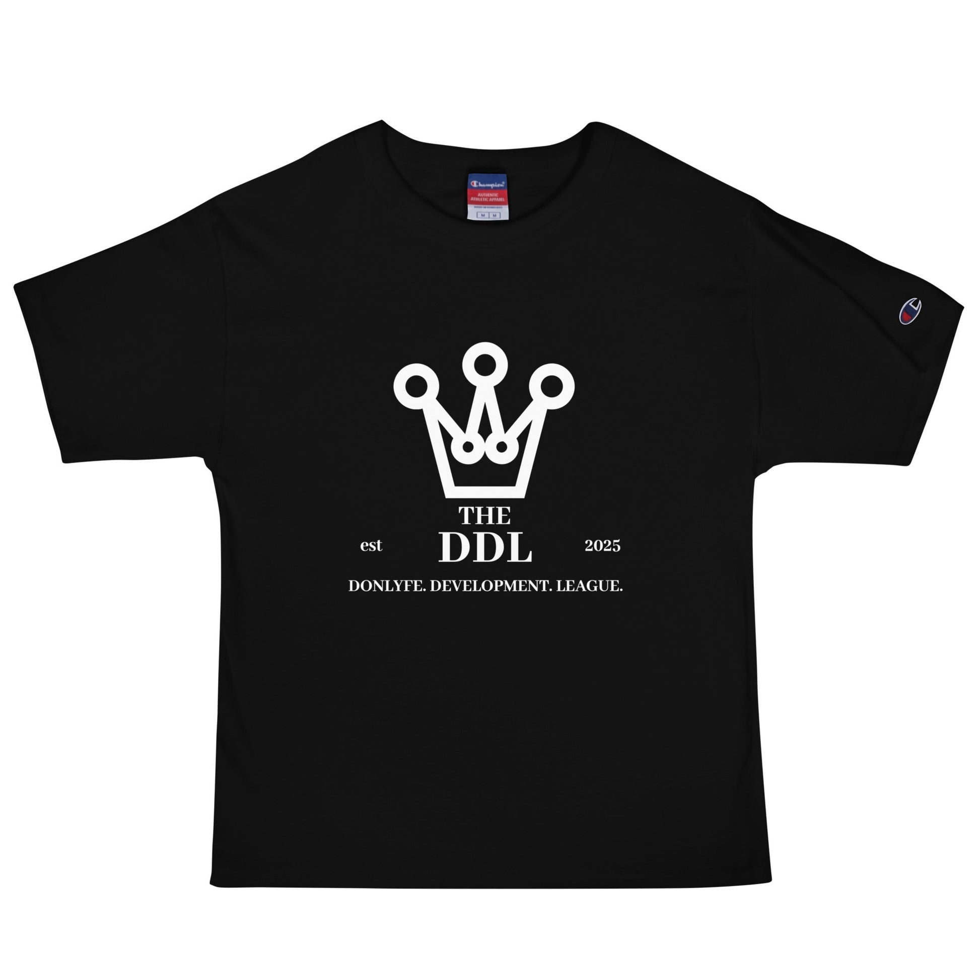 Signature | Champion T-Shirt | Official DDL Merchandise | Crest Logo