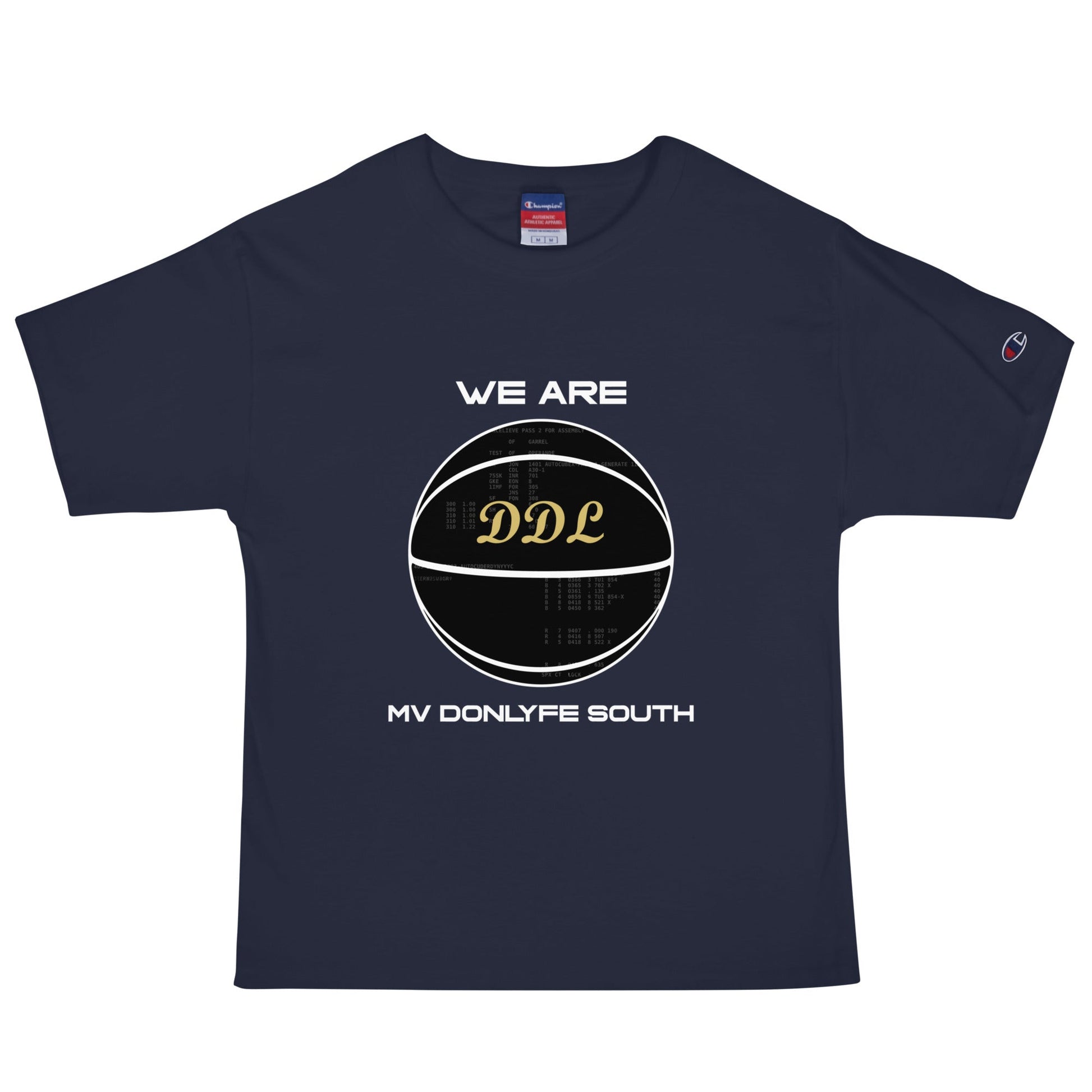 Signature | Champion T-Shirt | Official DDL Merchandise | Vanguard Logo