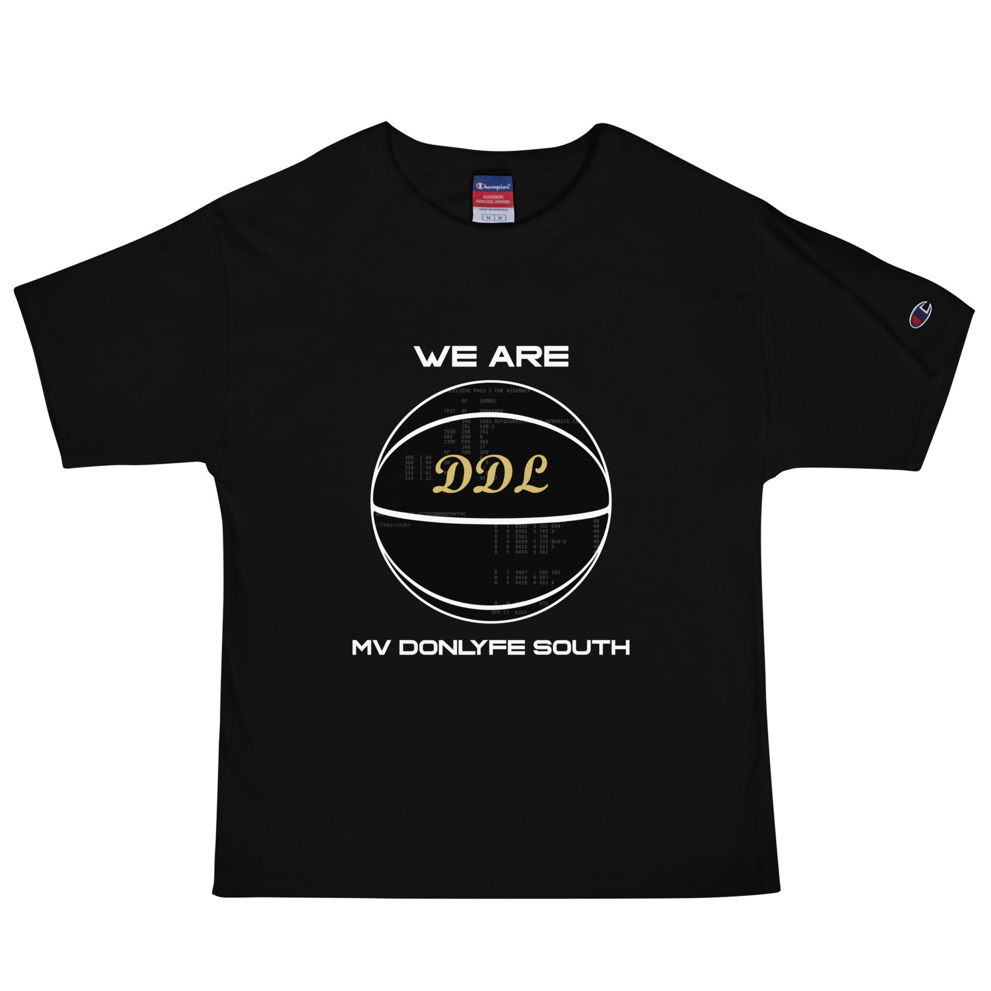 Signature | Champion T-Shirt | Official DDL Merchandise | Vanguard Logo