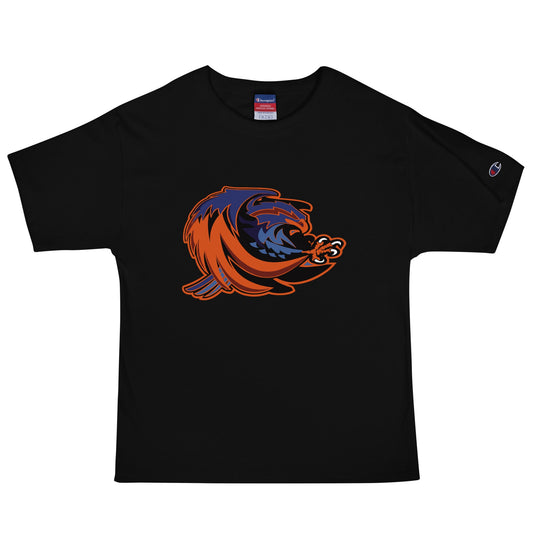 Signature | Champion T-Shirt | Offutt AFB Warhawks | Mascot Logo