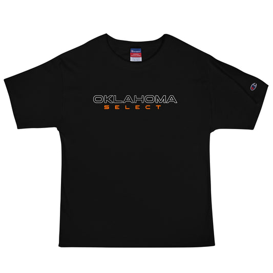 Signature | Champion T-Shirt | Oklahoma Select Ball | Modern Script Logo