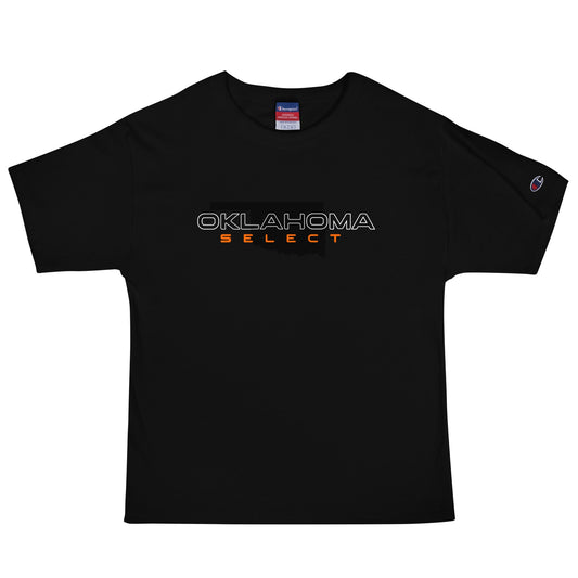 Signature | Champion T-Shirt | Oklahoma Select Ball | Script Logo