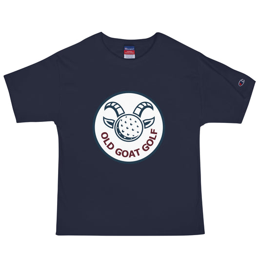 Signature | Champion T-Shirt | Old Goat Golf | Badge Logo
