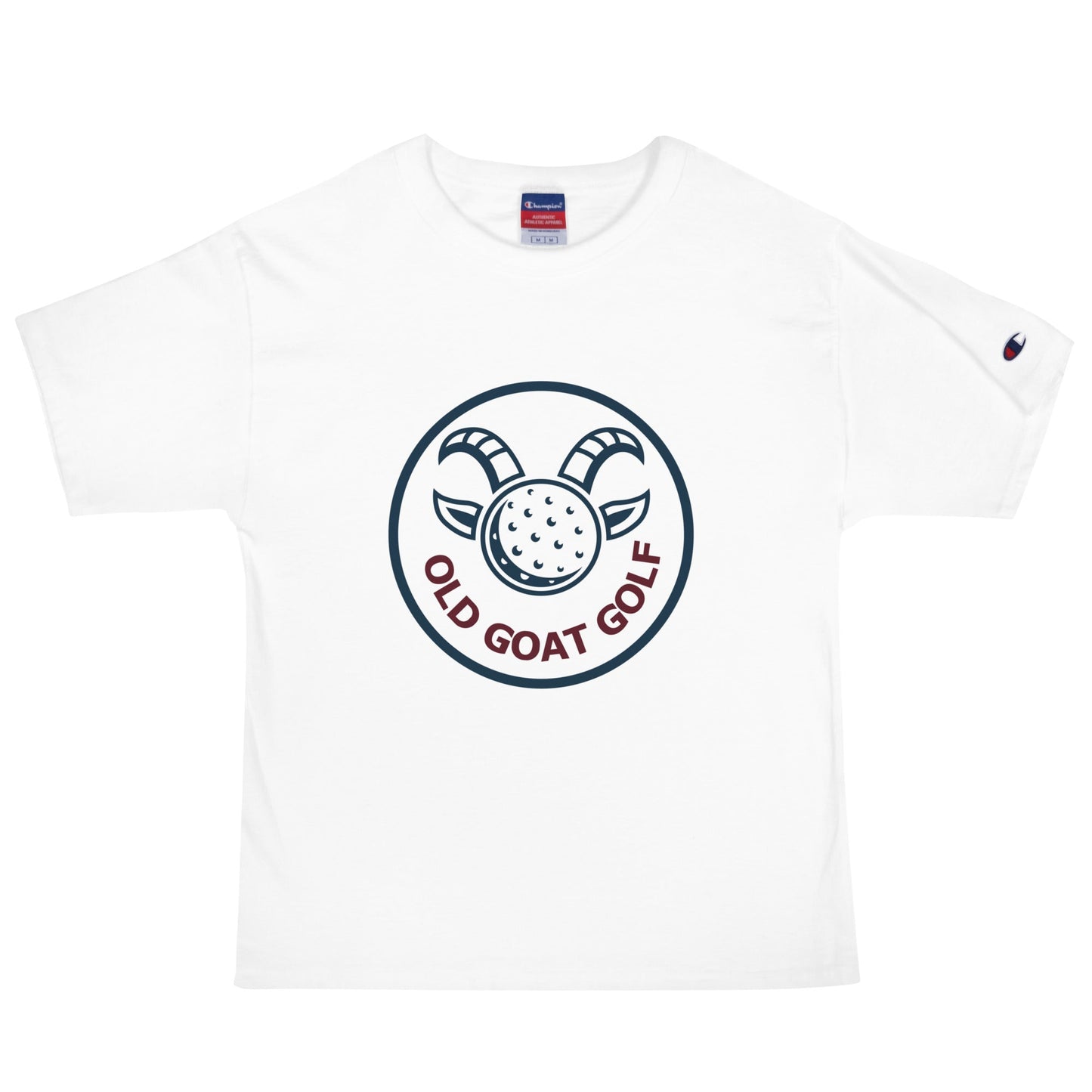 Signature | Champion T-Shirt | Old Goat Golf | Badge Logo