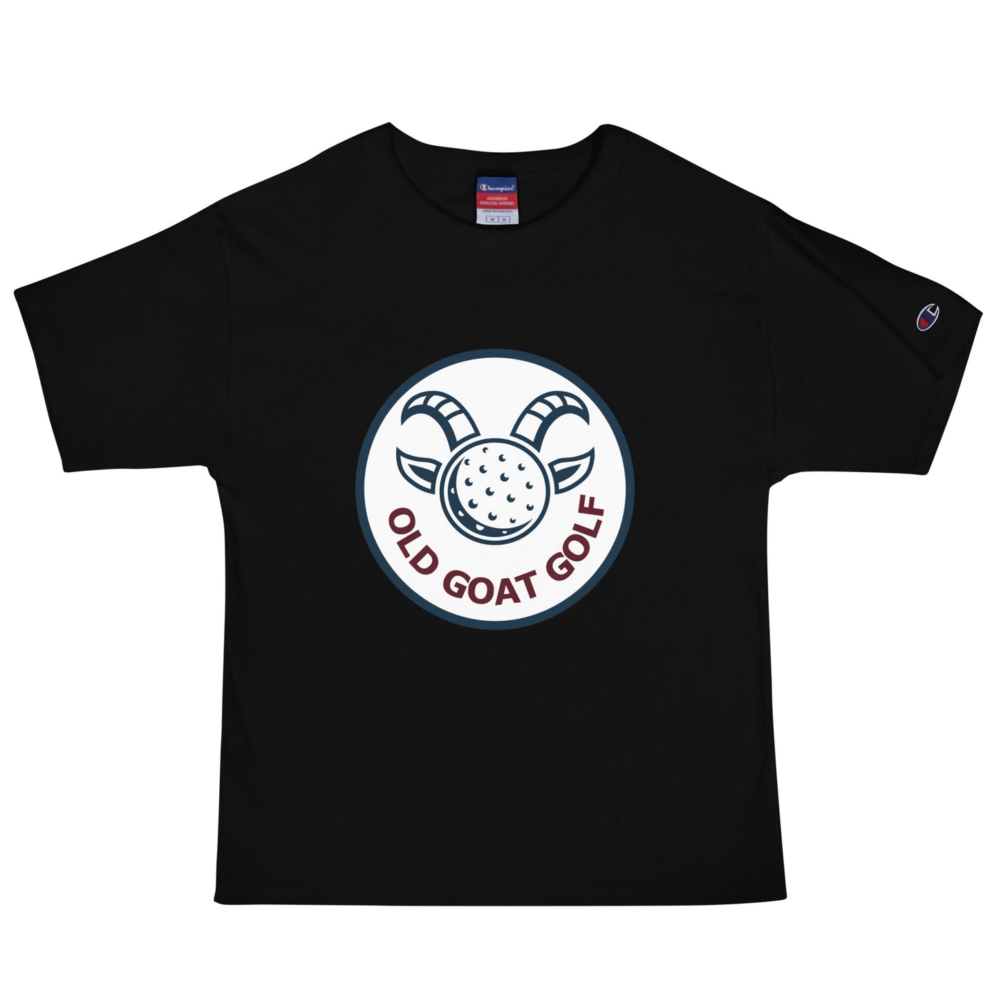 Signature | Champion T-Shirt | Old Goat Golf | Badge Logo