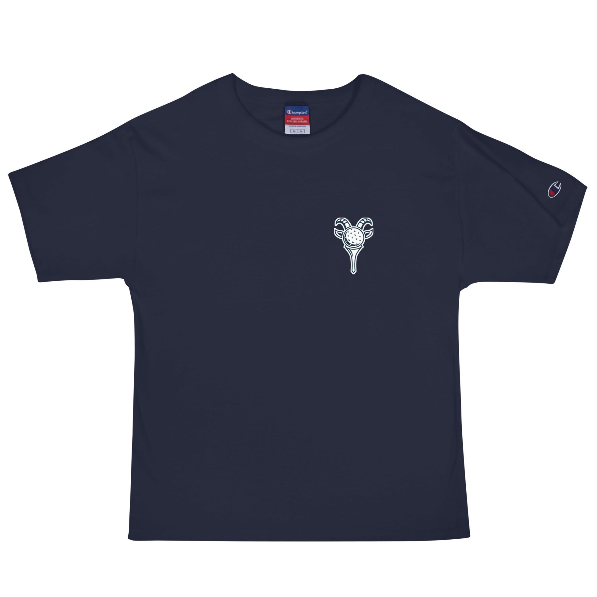 Signature | Champion T-Shirt | Old Goat Golf | Mark Logo