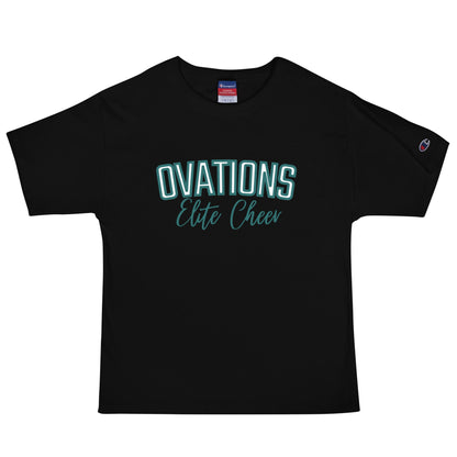 Signature | Champion T-Shirt | Ovations Elite Cheer | Vanguard Logo