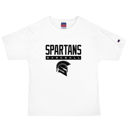 Signature | Champion T-Shirt | Owings Mills Spartans Baseball | Crest Logo