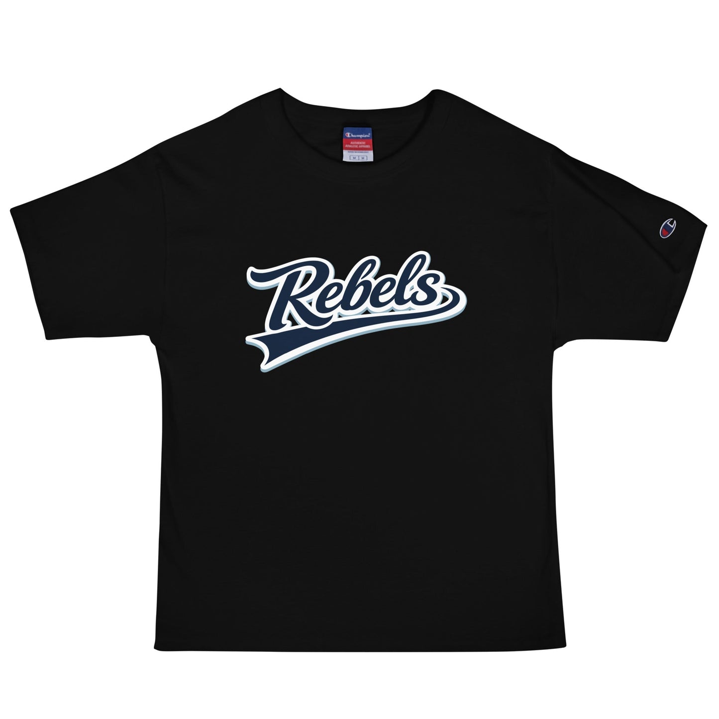 Signature | Champion T-Shirt | Oxford Rebels 12U | Mark Logo