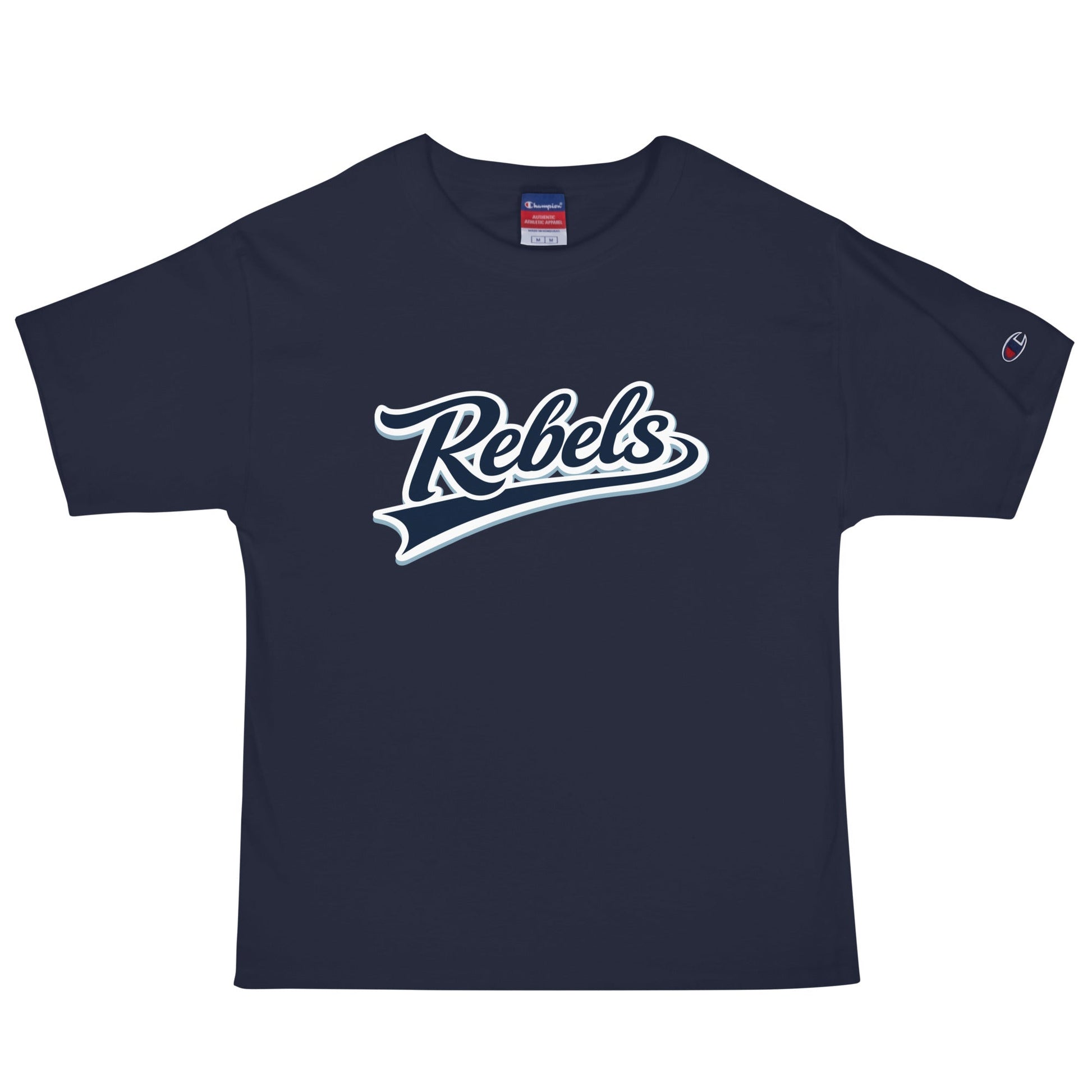 Signature | Champion T-Shirt | Oxford Rebels 12U | Mark Logo