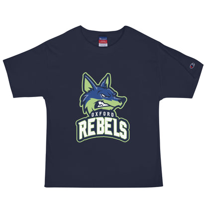 Signature | Champion T-Shirt | Oxford Rebels 12U | Mascot Logo
