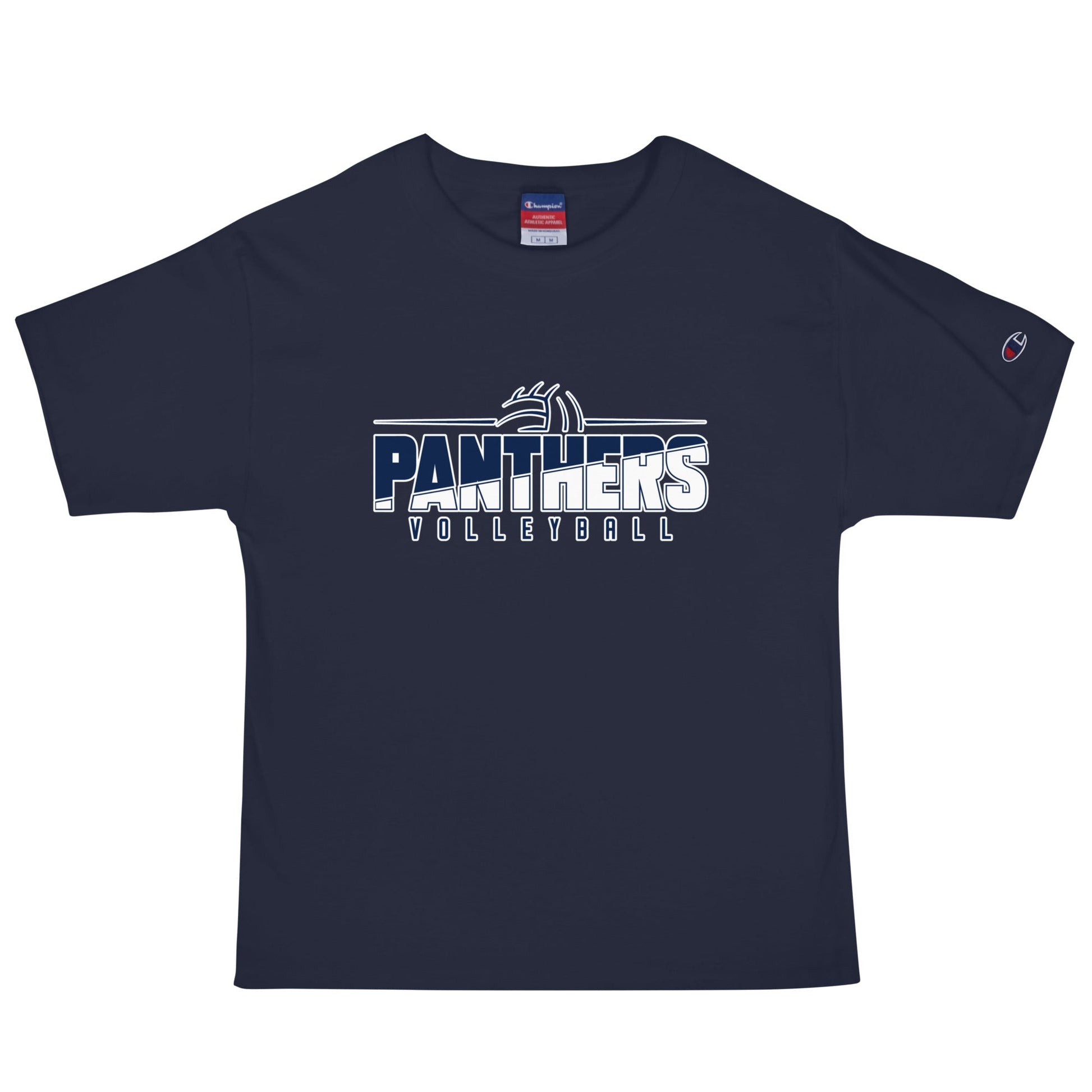 Signature | Champion T-Shirt | Page County High School Volleyball | Crest Logo