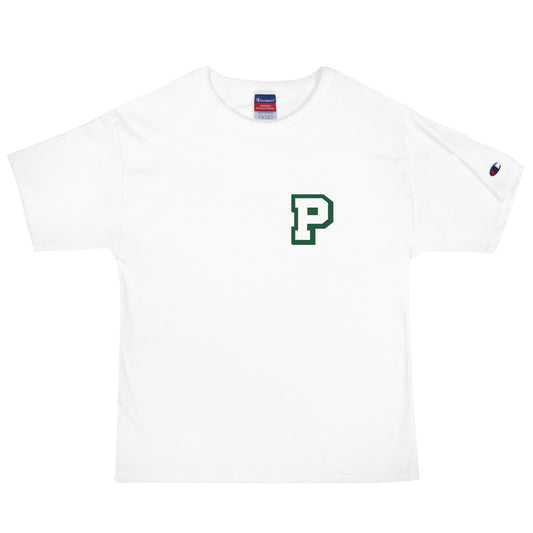Signature | Champion T-Shirt | Pentucket Youth Football and Cheer | Mark Logo