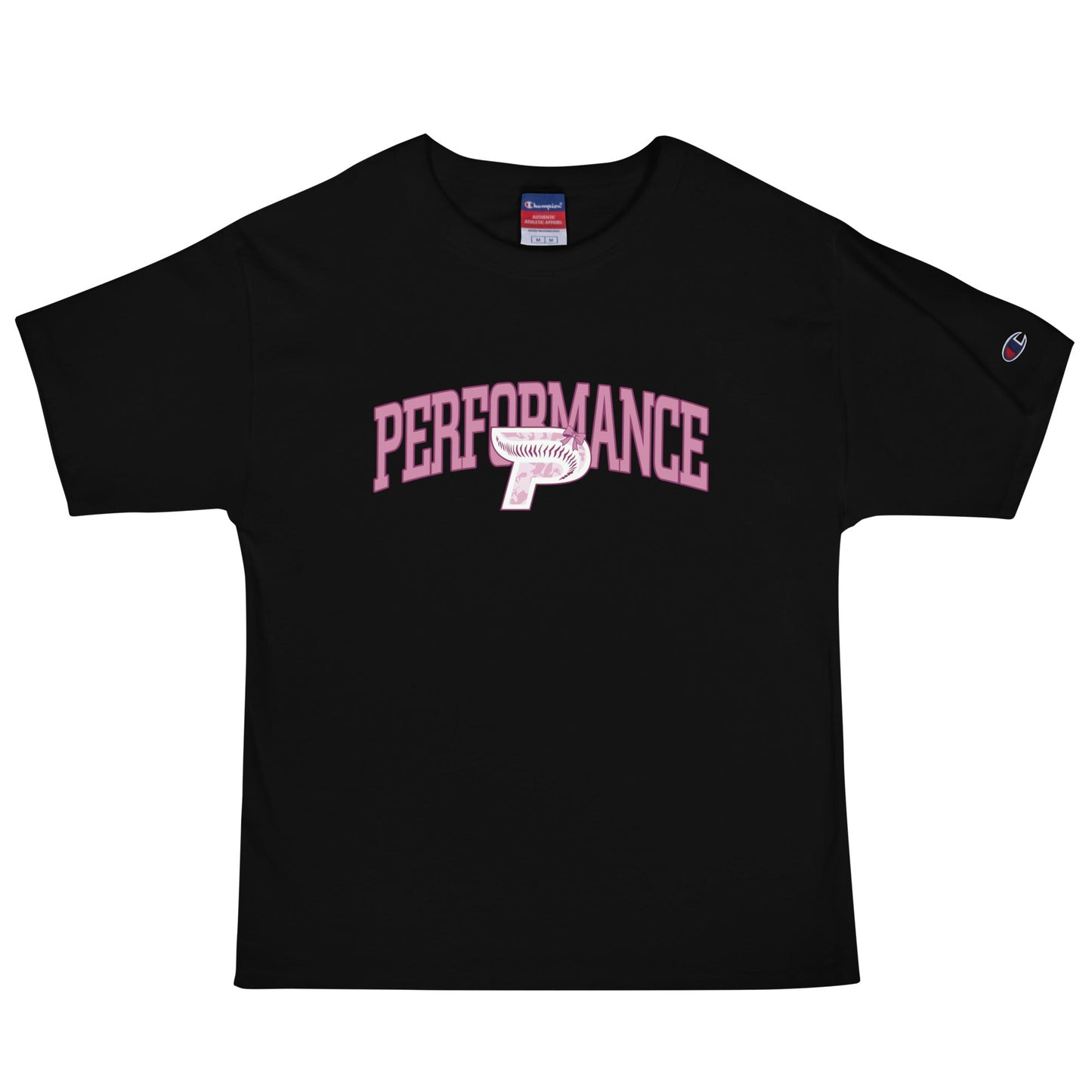 Signature | Champion T-Shirt | Performance Baseball | Varsity Mark Logo