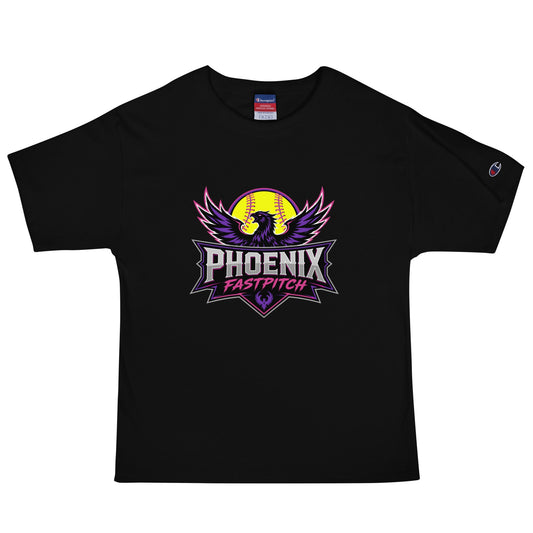 Signature | Champion T-Shirt | Phoenix Fastpitch | Emblem Logo
