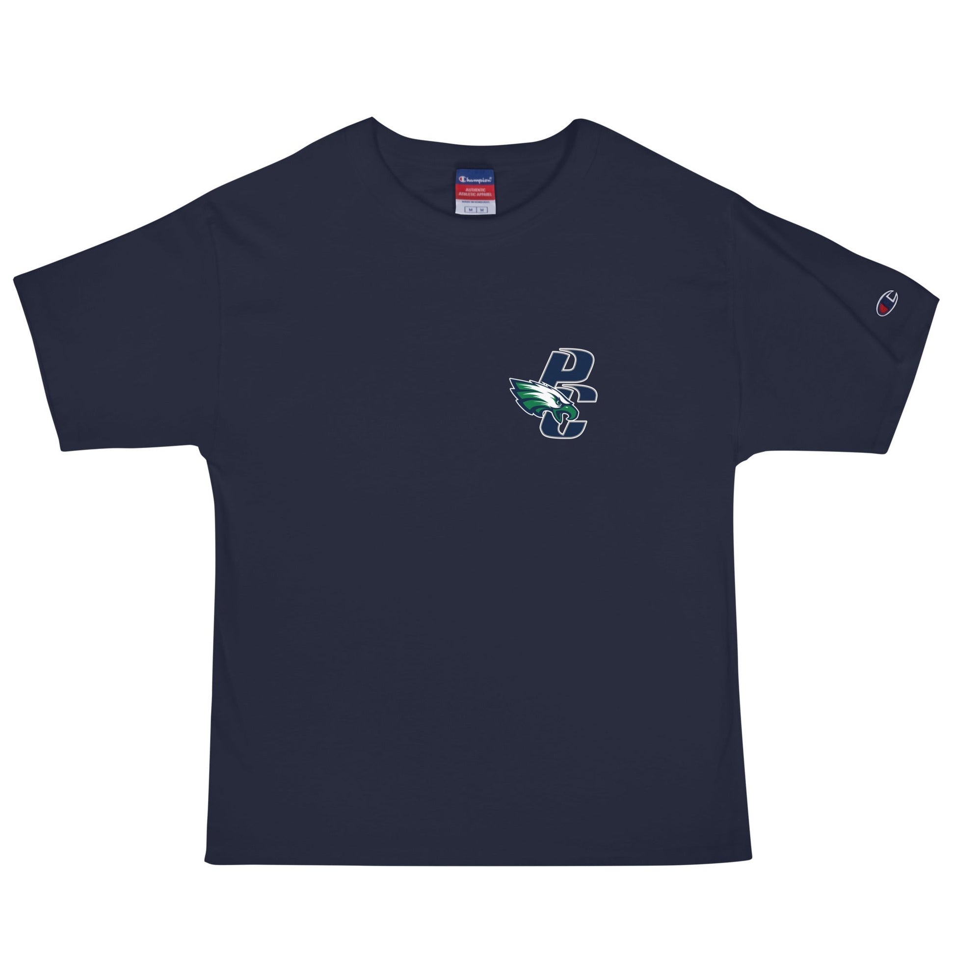 Signature | Champion T-Shirt | PINE CREEK SWIM & DIVE | PC Mascot Logo