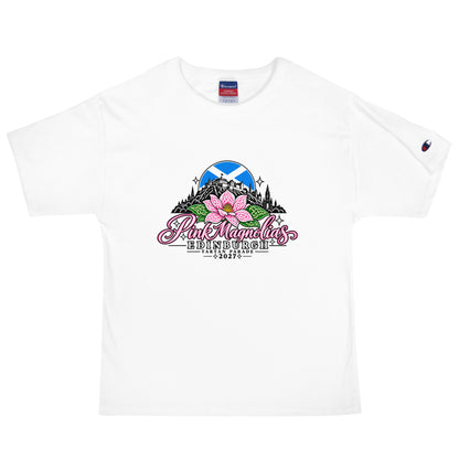 Signature | Champion T-Shirt | Pink Magnolias Dance | Vanguard Logo