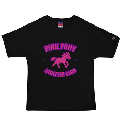 Signature | Champion T-Shirt | Pink Pony Athletic Club | Crest Logo