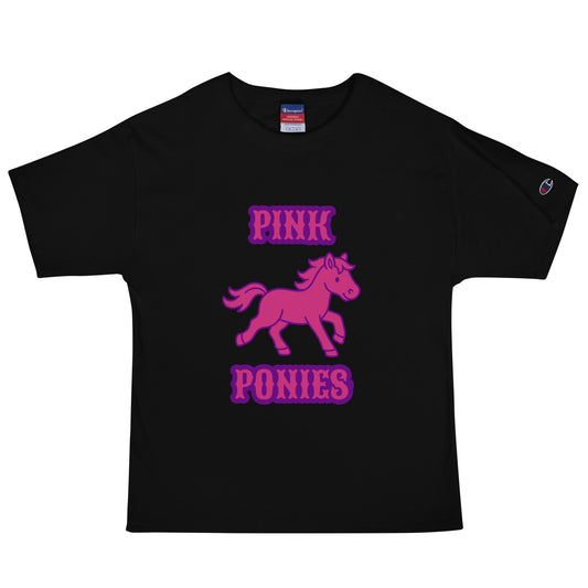 Signature | Champion T-Shirt | Pink Pony Athletic Club | Emblem Logo