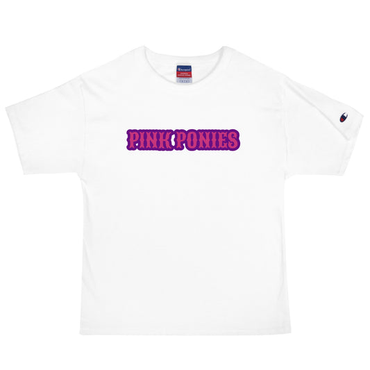 Signature | Champion T-Shirt | Pink Pony Athletic Club | Script Logo