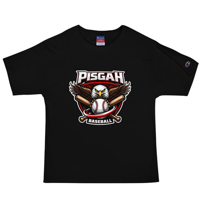 Signature | Champion T-Shirt | Pisgah Rec League | Eagle Baseball Logo