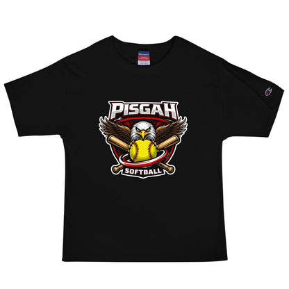 Signature | Champion T-Shirt | Pisgah Rec League | Eagle Softball Logo