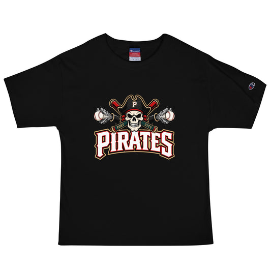Signature | Champion T-Shirt | Port City Pirates | Cannonball Portside Logo