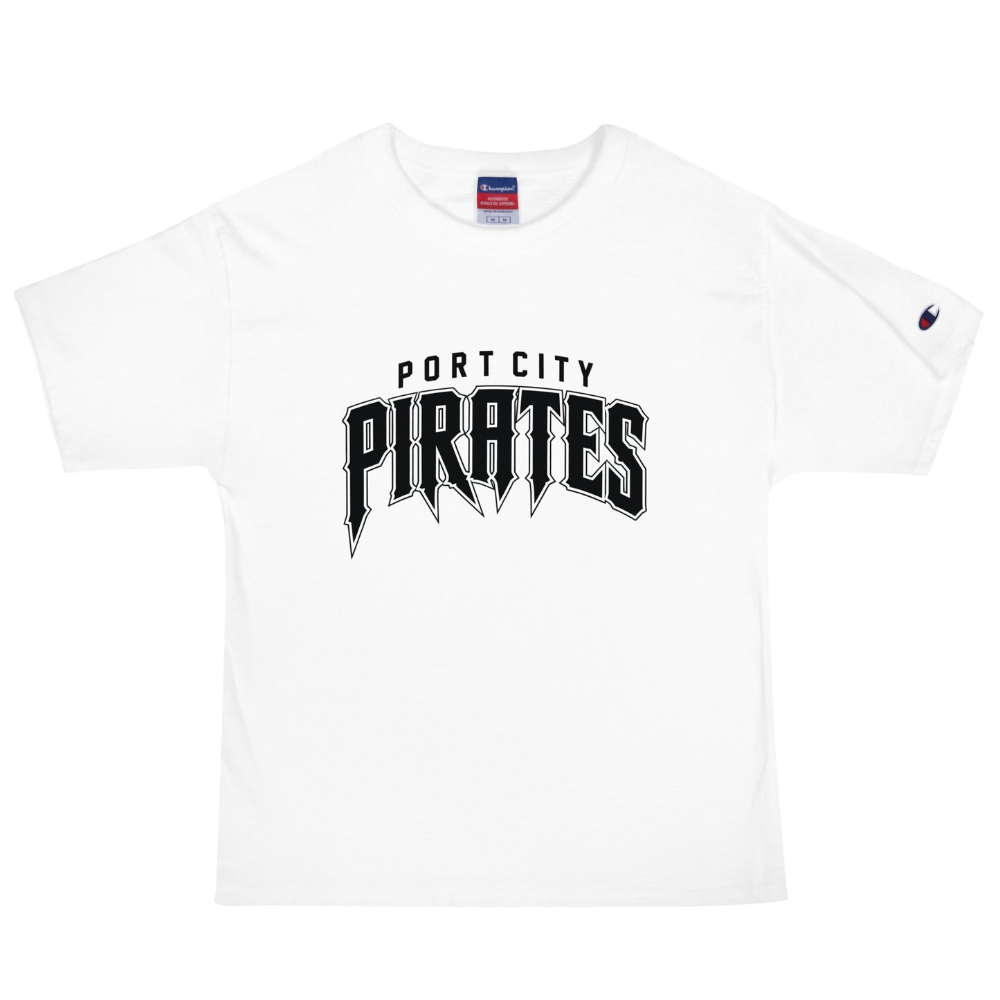 Signature | Champion T-Shirt | Port City Pirates | Script Logo