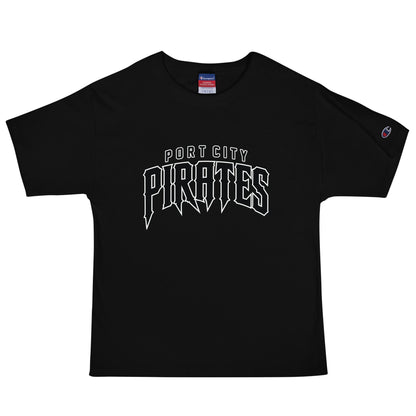 Signature | Champion T-Shirt | Port City Pirates | Script Logo