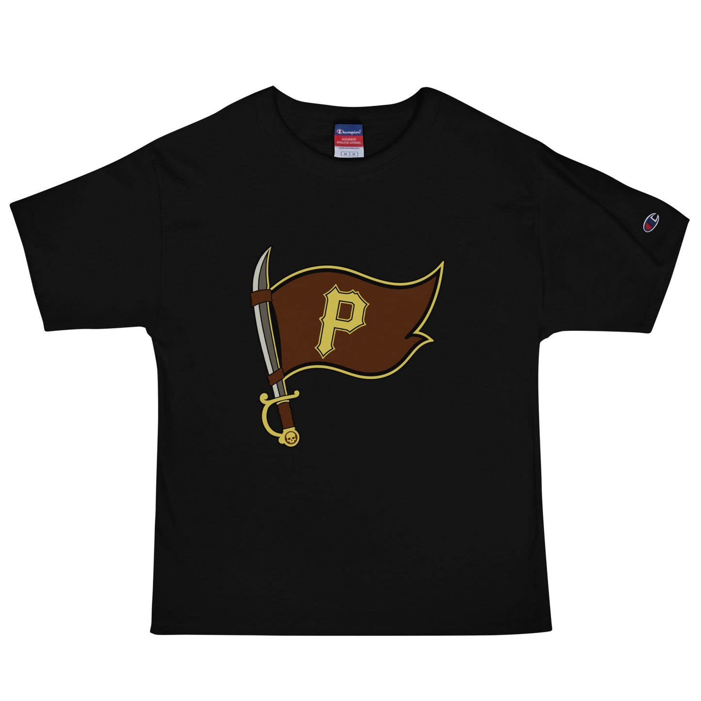 Signature | Champion T-Shirt | Port City Pirates | Vanguard Flag Logo