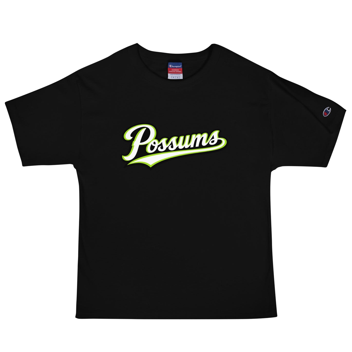 Signature | Champion T-Shirt | Possums | Script Logo