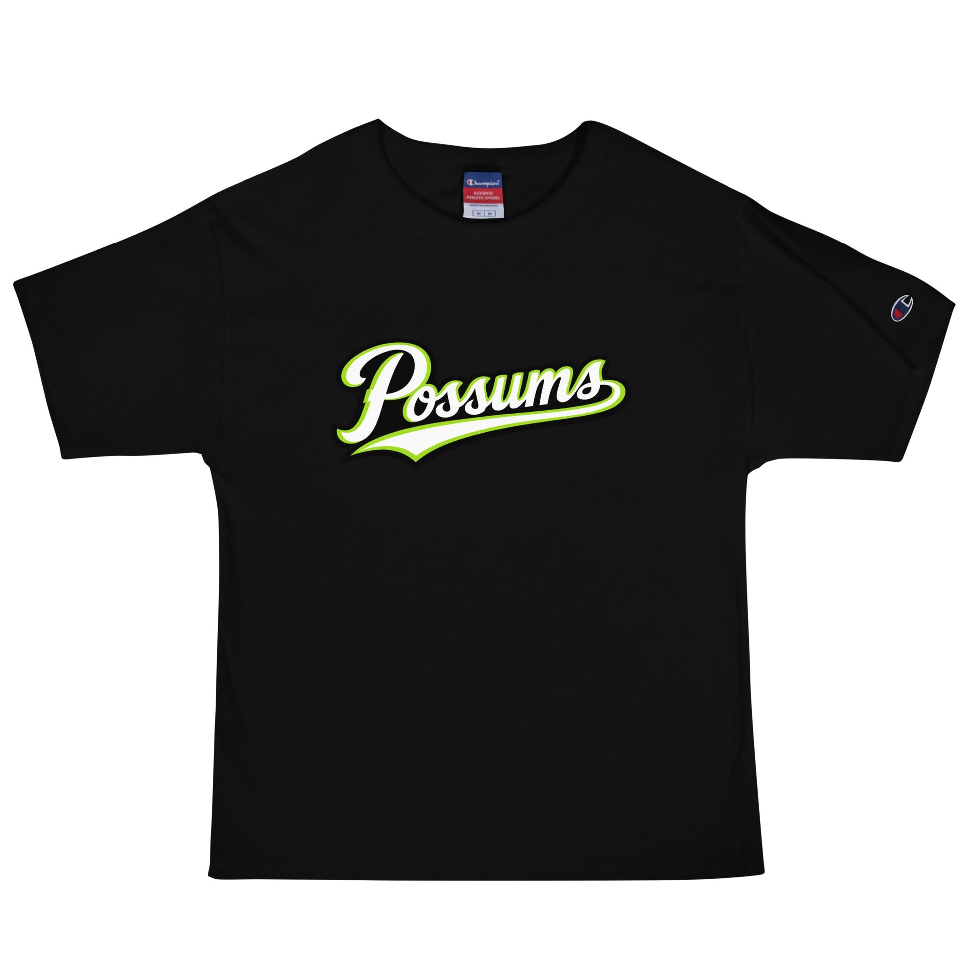 Signature | Champion T-Shirt | Possums | Script Logo
