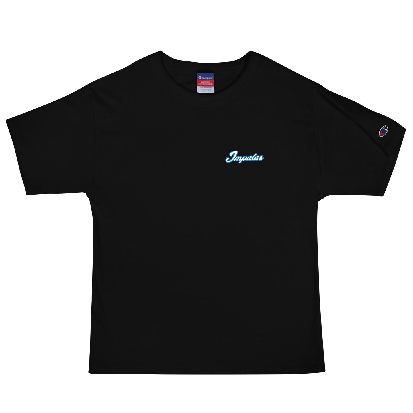 Signature | Champion T-Shirt | Poudre Football | Crownline Script Logo
