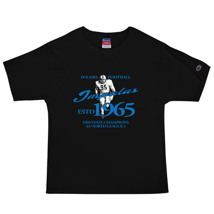 Signature | Champion T-Shirt | Poudre Football | Dynasty Athletics Logo